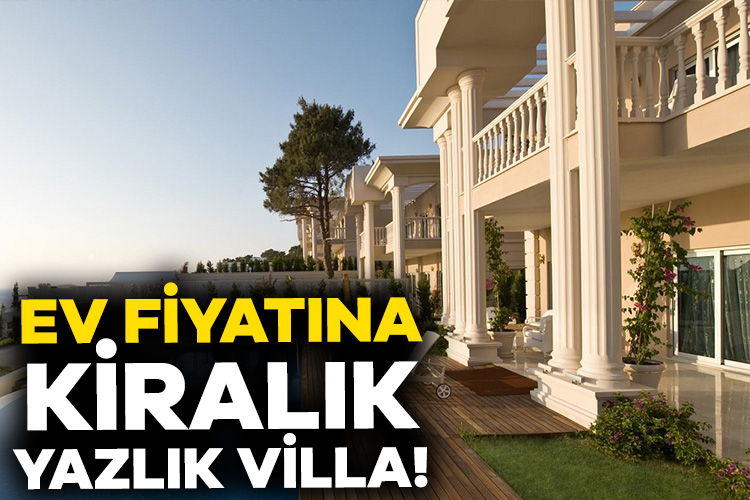 ‘Oteller pahalı’ diye tatil yapmak için kiralık ev bakanlar, ilan