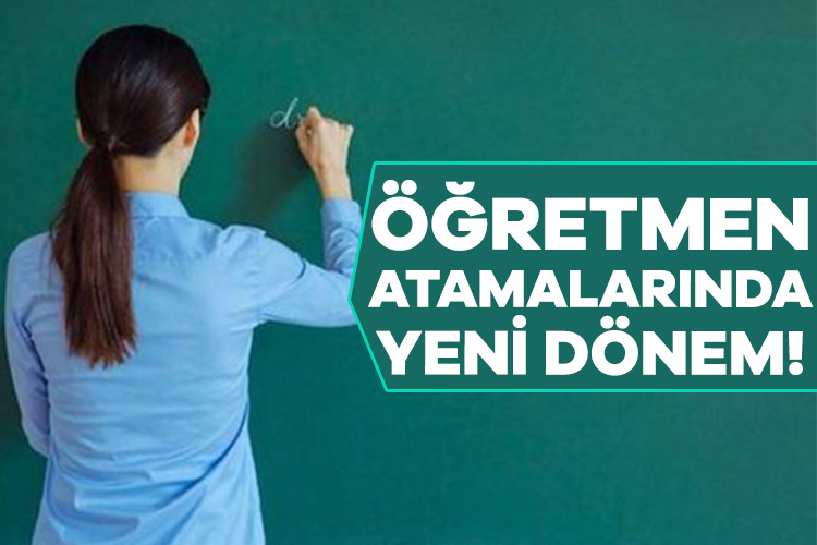 Milli Eğitim Bakanı Yusuf Tekin, öğretmen atamalarındaki yeni dönemle ilgili