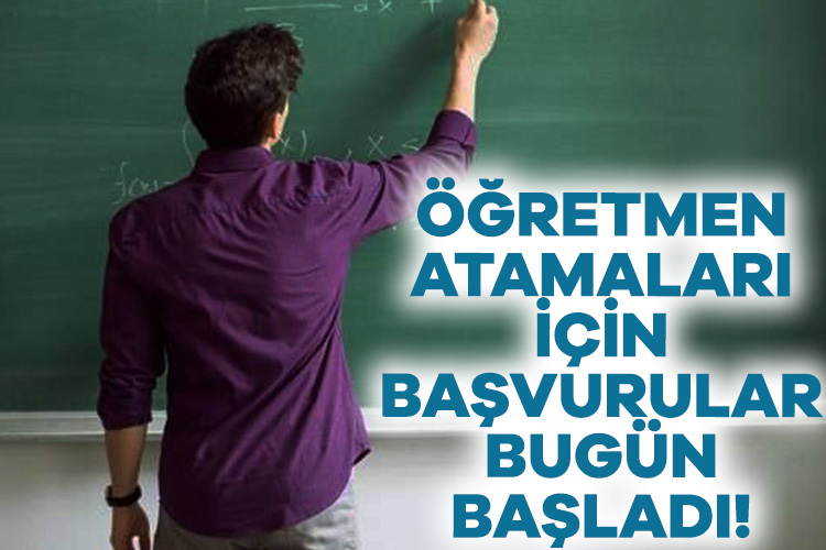 Milli Eğitim Bakanlığınca (MEB), 20 bin sözleşmeli öğretmen ataması için