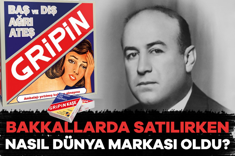 Türkiye’nin ilk ağrı kesicilerinden biri olan Gripin, bakkallarda bile satılarak