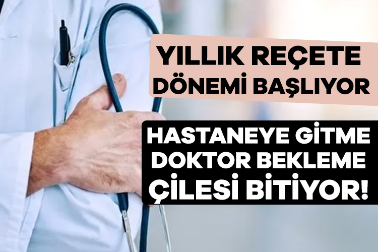 Raporlu ilaç kullananlarla ilgili yeni düzenleme geliyor. Sağlık Bakanlığı’nın üzerinde