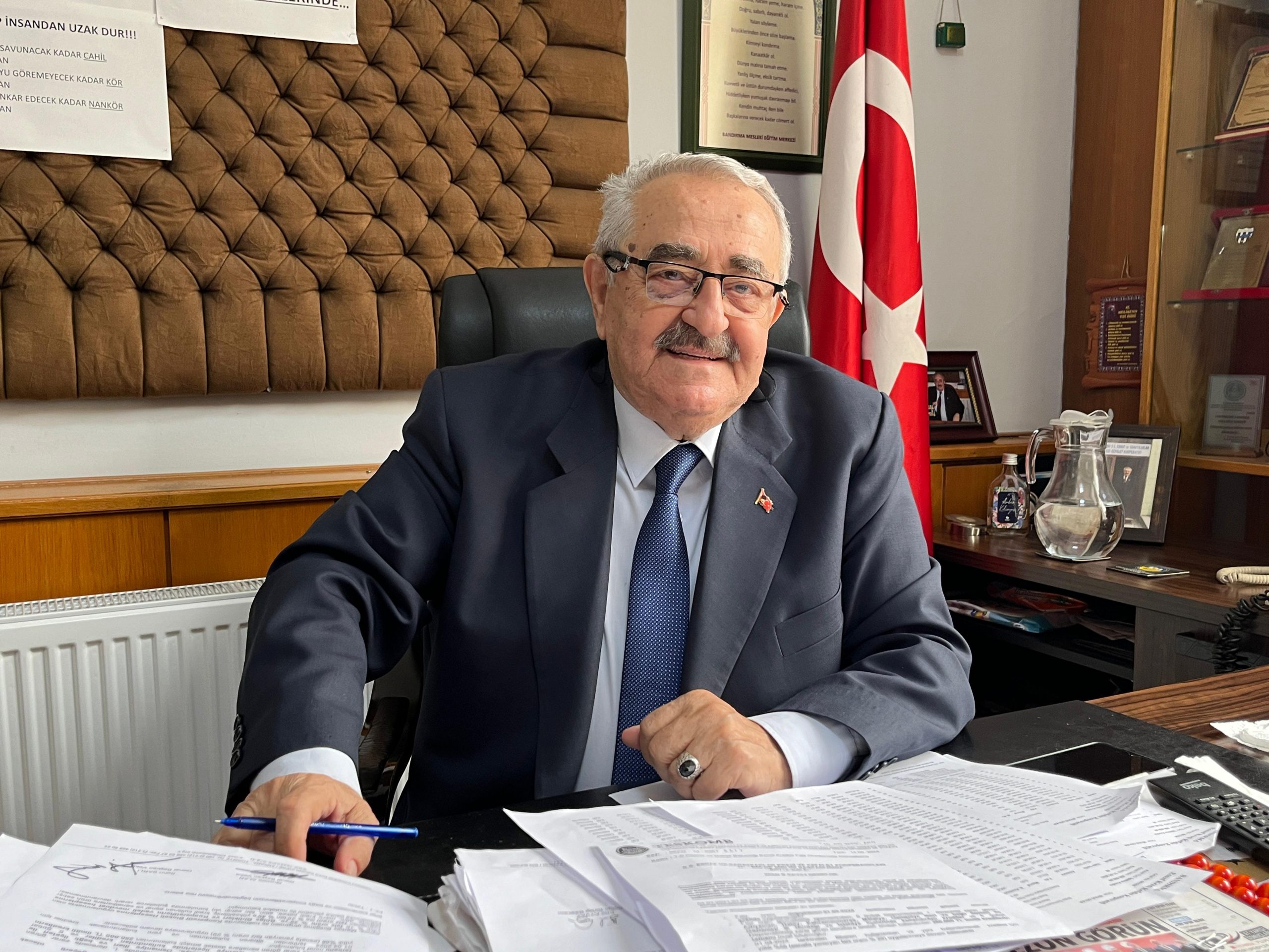 Bandırma Esnaf ve Sanatkârlar Kredi Kefalet Kooperatifi Başkanı Niyazi Güler,