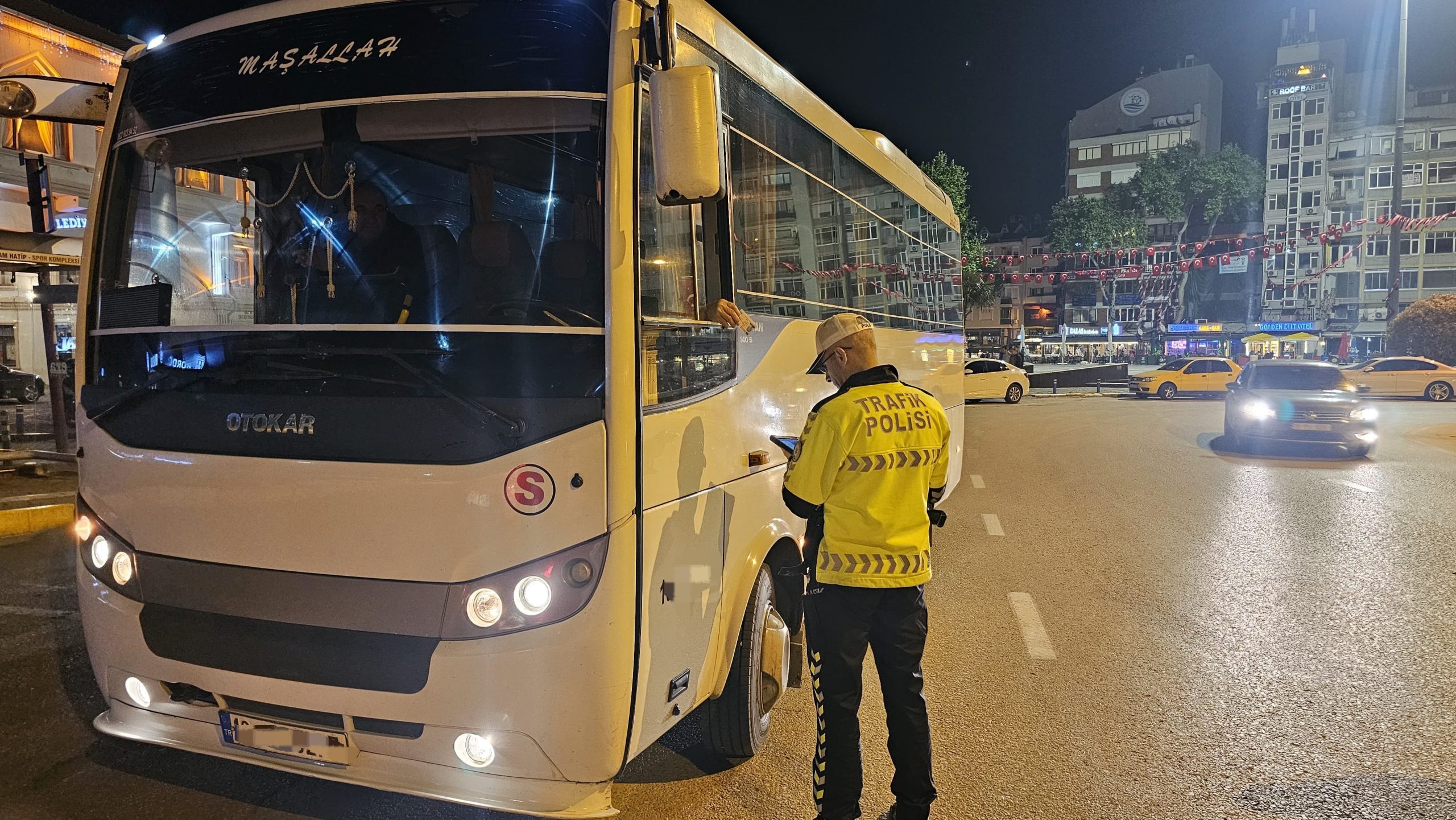 Balıkesir’de Bandırma İlçe Emniyet Müdürlüğü, Trafik Denetleme Şube Müdürlüğü ekipleri