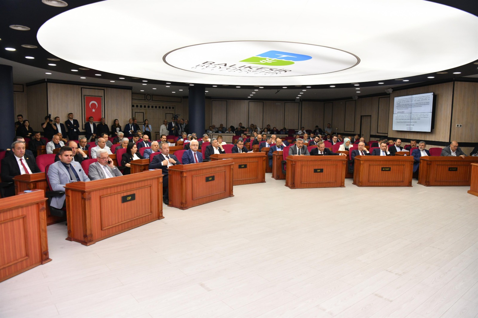 Balıkesir Büyükşehir Belediye Meclisi Mayıs Ayı 1. Birleşiminde, Başkan Ahmet