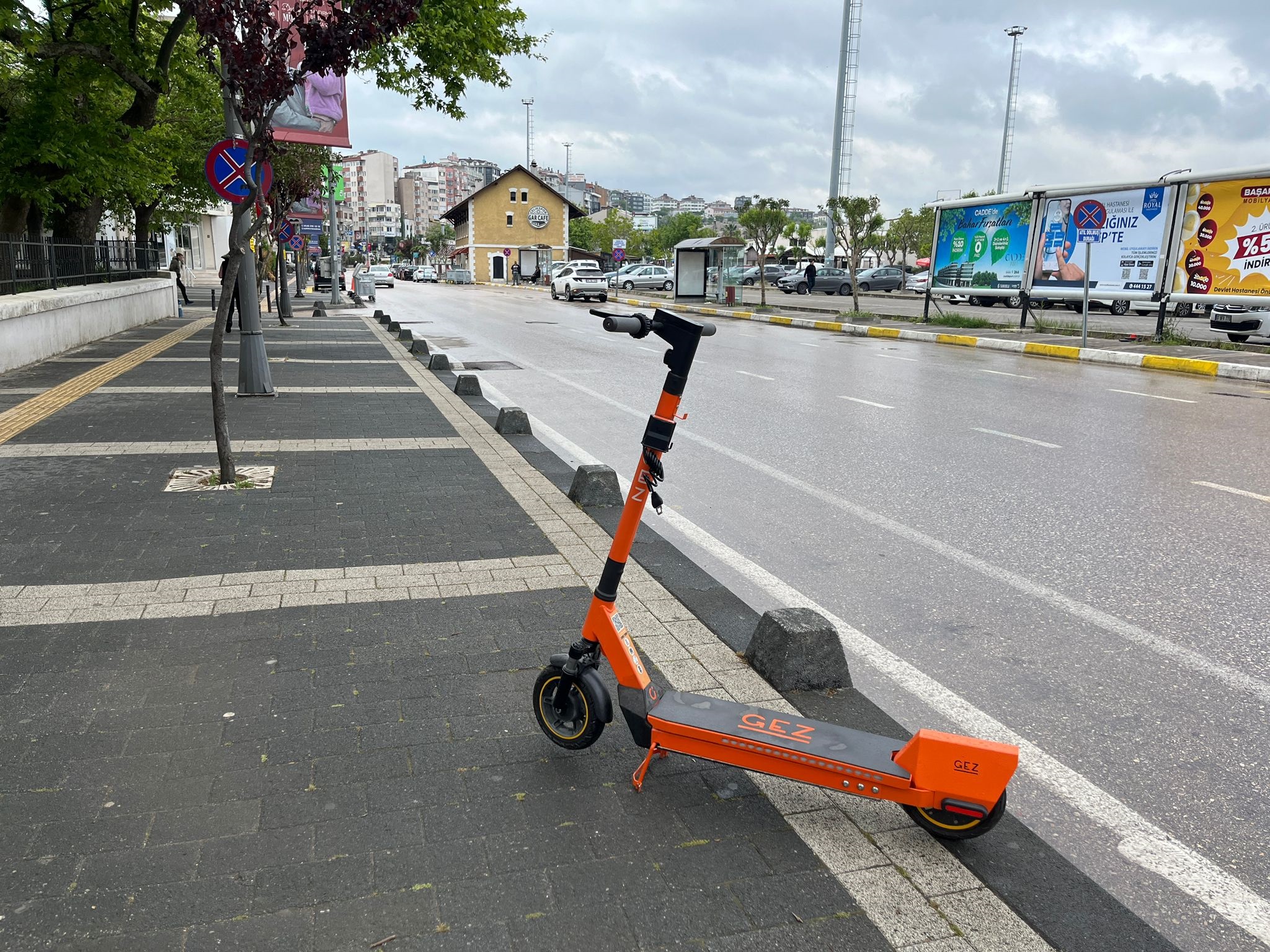 2023 yılının Şubat ayında Bandırma’da hizmete giren e- scooter’lar, trafiği