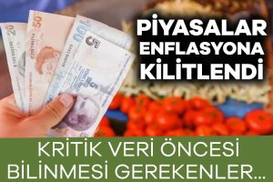 Nisan ayı enflasyon rakamları bugün açıklanacak. Enflasyonun gıda ve hizmetlerde