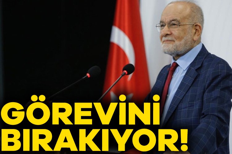 Temel Karamollaoğlu görevini bırakıyor! Saadet Partisi Genel Başkanı Temel Karamollaoğlu, görevini bırakacağını “Siyasetten tamamen