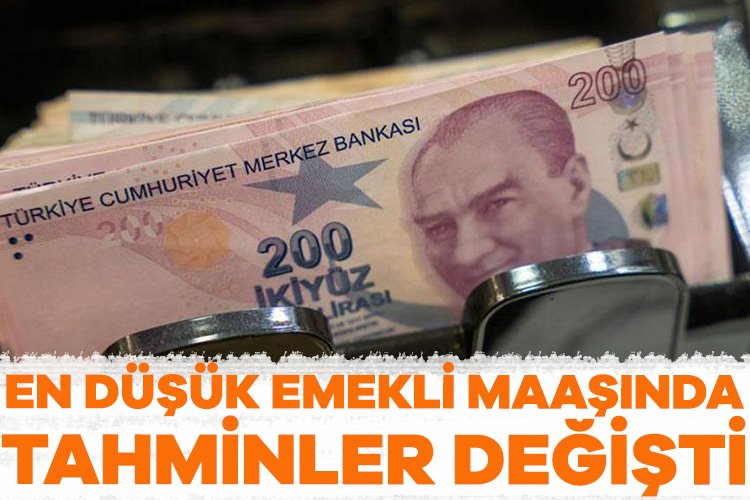 Milyonları ilgilendiriyor: En düşük emekli maaşında tahminler değişti Türkiye İstatistik Kurumu (TÜİK), nisan ayında tüketici enflasyonunun aylık yüzde