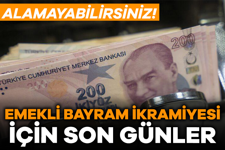 Emekli bayram ikramiyesi almak için milyonlar için geri sayım başladı.
