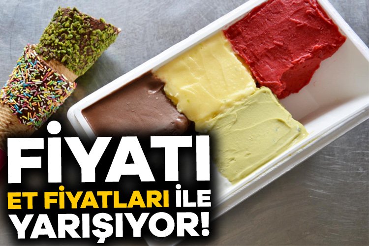 Dondurma fiyatları et fiyatları ile yarışıyor! Yaz aylarının vazgeçilmezi dondurma da yüksek enflasyondan payını aldı. 1 top dondurmanın