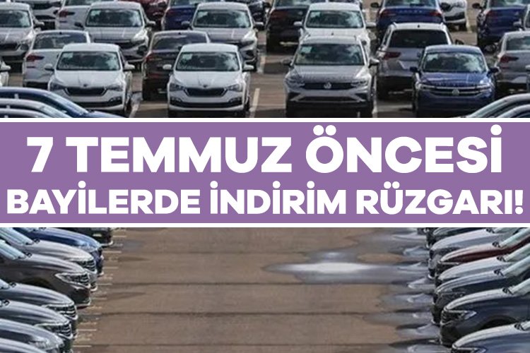 Sıfır otoda kampanyalar hızlandı: 7 Temmuz’daki düzenlemede detaylar neler? Avrupa Birliği, 7 Temmuz’dan sonra bazı standartlarda üretilmeyen sıfır araçların