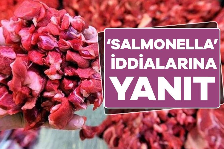 Salmonella tespit edilen etlere ilişkin açıklama! Et ve Süt Kurumu (ESK), ithal edilen ve analiz sonucu