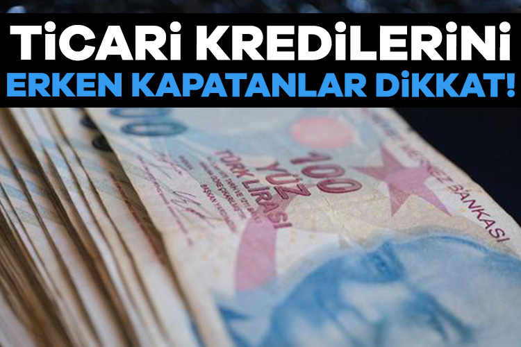 TCMB, bankaların ticari müşteri kredilerini erken ödeme talebiyle ilgili düzenlemede
