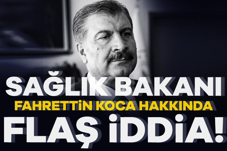 Sağlık Bakanı Fahrettin Koca’nın istifasını sunarak Bakanlık’taki kişisel eşyalarının topladığını