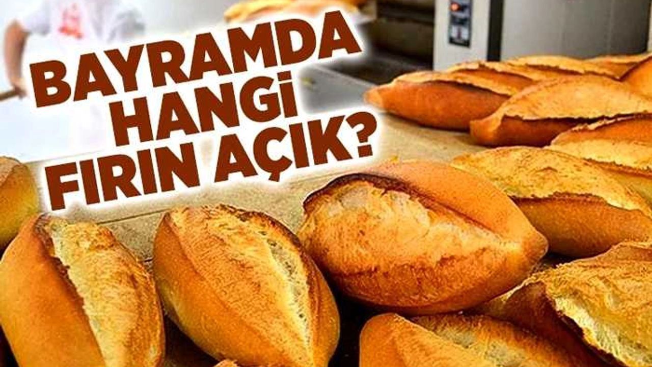 Kurban Bayramı süresi boyunca Bandırma’da nöbetçi olacak fırınların listesi aşağıdaki