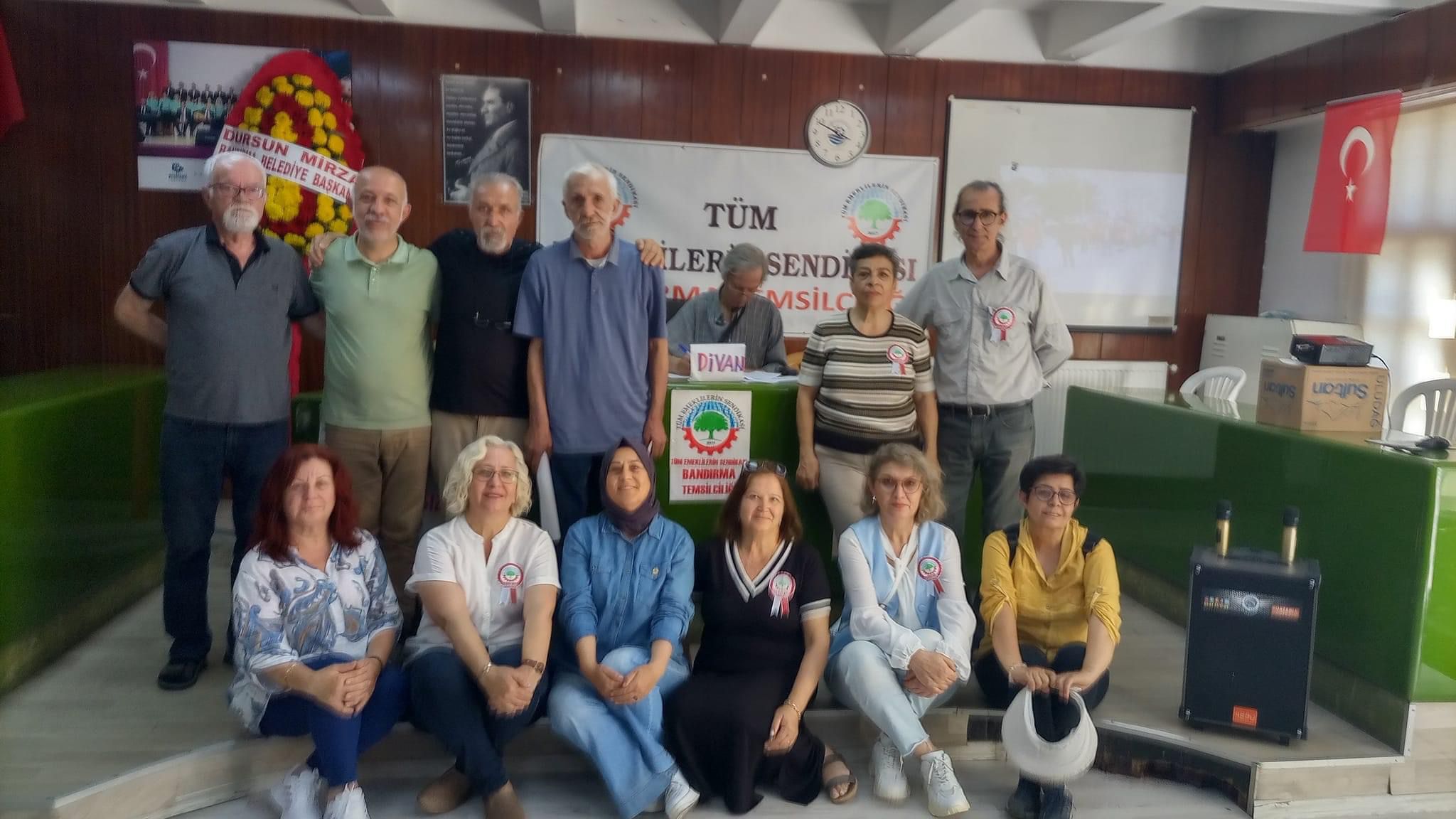 Tüm Emeklilerin Sendikası Bandırma Temsilciliği 1. Olağan Genel Kurulu Gerçekleşti.