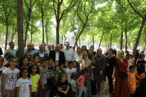 Balıkesir Büyükşehir Belediye Başkanı Ahmet Akın, Gönen’de Halk Günü etkinliğine