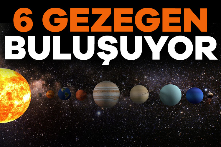 Gezegen Geçidi: 6 gezegenin nadir buluşması 3 Haziran’da Güneş Sistemi’nin altı gezegeni, 3 ve 4 Haziran 2024 tarihlerinde