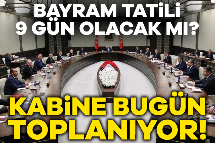 Kurban Bayramı tatili 9 gün olacak mı? Erdoğan kabine toplantısı sonrası açıklayacak 28 Mayıs seçimlerinin ardından Cumhurbaşkanı Erdoğan’ın başkanlığında kurulan hükümet, bir