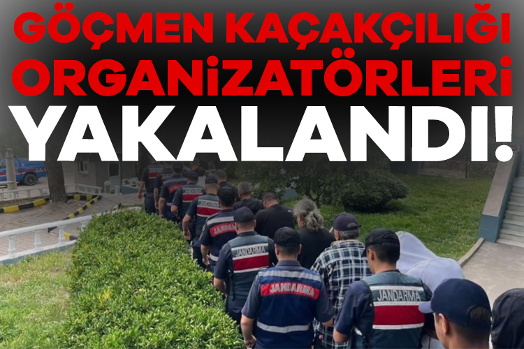 Ali Yerlikaya duyurdu: Göçmen kaçakçılığı organizatörleri yakalandı! İçişleri Bakanı Ali Yerlikaya, 4 ilde 63 göçmen kaçakçılığı organizatörünün