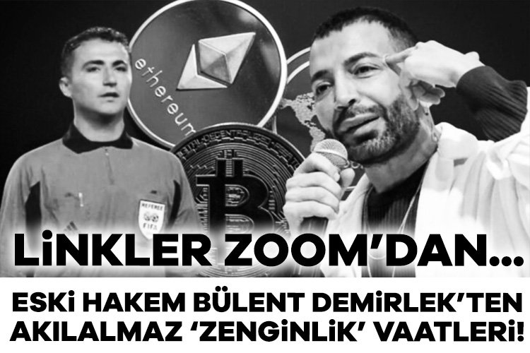 Linkler Zoom’dan… Eski hakem Bülent Demirlek’ten akılalmaz ‘zenginlik’ vaatleri Yazar Aşkım Kapışmak, FIFA kokartlı eski hakem Bülent Demirlek… Bu