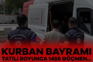 İçişleri Bakanı Ali Yerlikaya, Kurban Bayramı tatili boyunca 1456 düzensiz