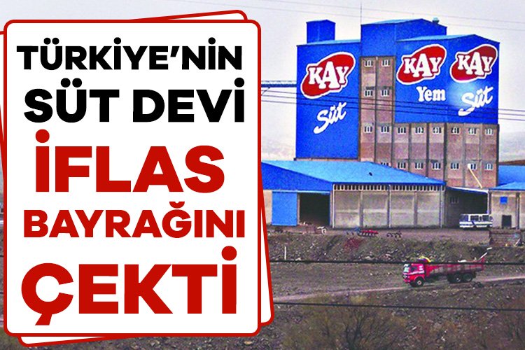 Yarım asırlık süt devi Kay Süt’ün fabrikası icradan satışa çıktı 1970’lerden bu yana Türkiye’nin en büyük süt üreticileri arsında yer