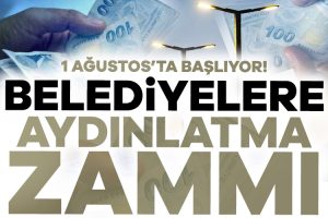 Sokak aydınlatma giderleriyle ilgili yeni düzenleme geliyor. Tasarruf tedbirlerine ilişkin