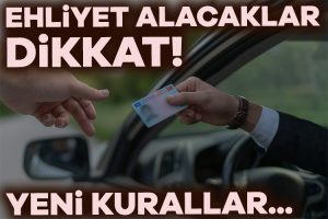 Ehliyet alacakları yakından ilgilendiren yeni düzenleme için hazırlıklarını sürdüren Milli Eğitim