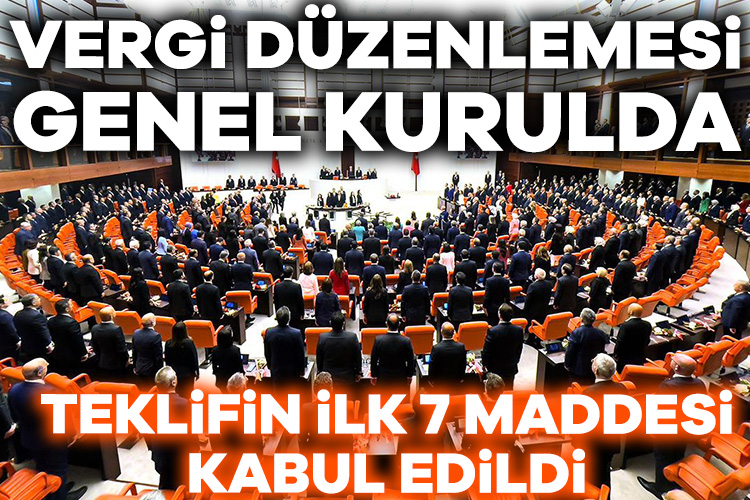 TBMM Genel Kurulunda, en düşük emekli aylığının 12 bin 500