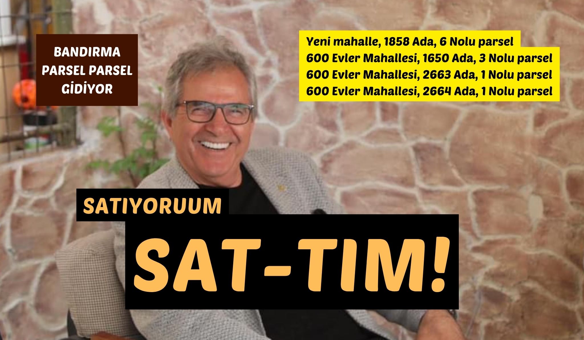 Bandırma Belediye Meclisi’nin Mayıs Ayı Meclis Toplantısı’nda 2 arazinin satışa
