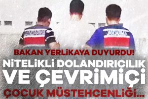 İçişleri Bakanı Ali Yerlikaya, 19 ilde “Nitelikli Dolandırıcılık ve Çevrimiçi