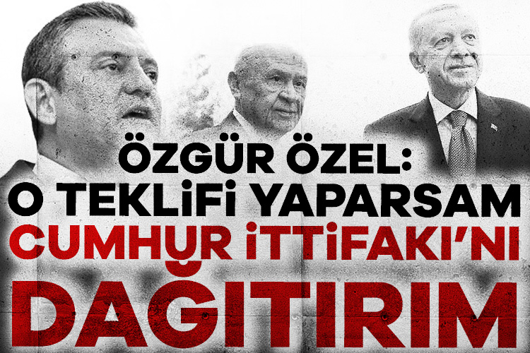 Özgür Özel: O teklifi yaparsam Cumhur İttifakı’nı dağıtırım İktidarla yürütülen ‘normalleşme’ adımları ve erken seçim tartışmalarıyla ilgili konuşan