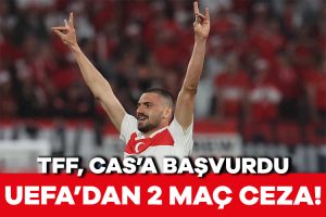 UEFA, Avusturya maçında gol sevincini bozkurt işaretiyle yapan Merih Demiral’a