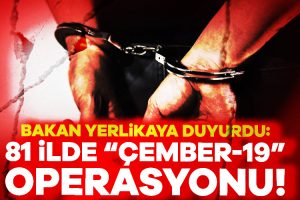 İçişleri Bakanı Ali Yerlikaya, X sosyal medya hesabında yaptığı paylaşımda,