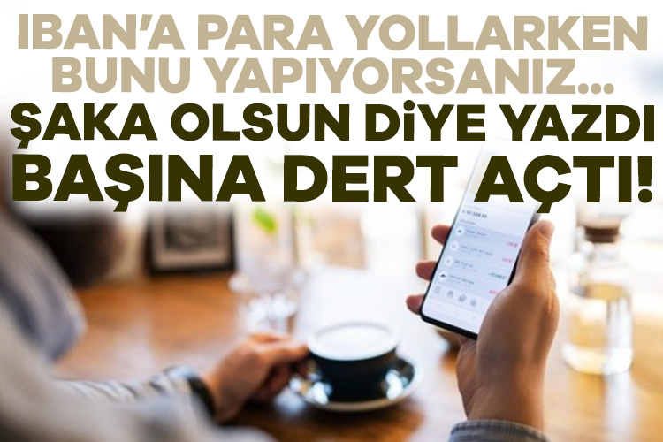IBAN’a para gönderirken açıklama kısmına dikkat! Şaka olsun diye yazdı, vizesi reddedildi Pek çok vatandaş evrakları eksiksiz teslim etmesine rağmen vizesinin neden