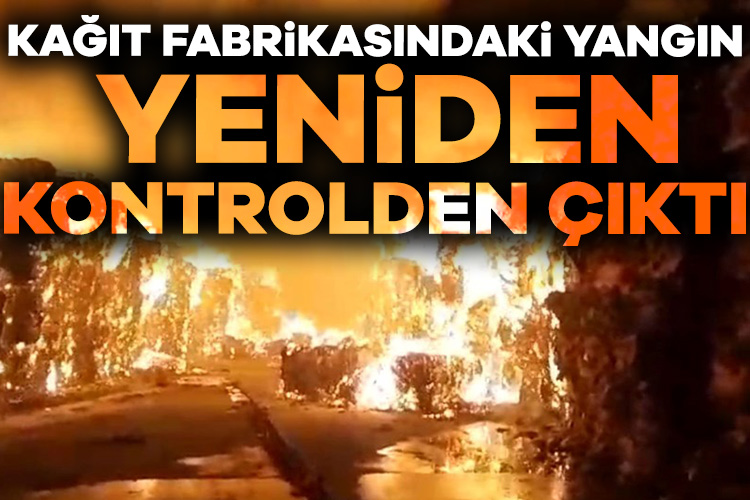 Aydın’da kağıt fabrikasında yangın Aydın’ın Söke ilçesine bağlı Sazlı Mahallesi yakınlarında bulunan Söke Kipaş