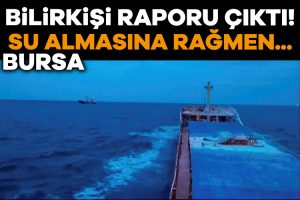 Bursa’nın Karacabey ilçesi açıklarında İmralı Adası’nın güneybatısında su alan “Batuhan