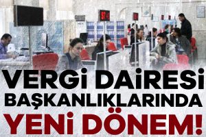 Resmi Gazete’de yayımlanan Cumhurbaşkanlığı Kararnamesi ile mevcut defterdarlıklar kapatılırken vergi