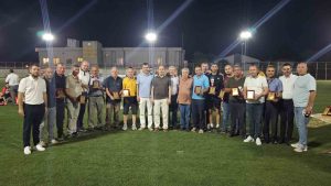 Balıkesir’in Bandırma ilçesinde, 14 muhtar tarafından organize edilen köyler arası