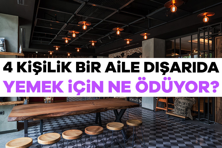Son dönemde restoran ve cafelerdeki fahiş artışlar sonrası vatandaşlar dışarıda