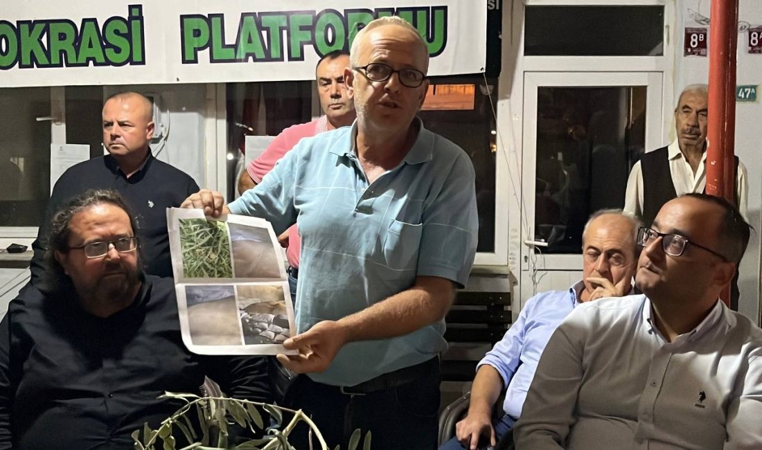 Balıkesir’in Bandırma ilçesine bağlı Yeşilçomlu Kırsal Mahallesi sakinlerini çileden çıkaran