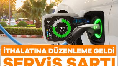 Resmi Gazete'de yayımlanan tebliğe göre geçtiğimiz yıl elektrikli araç ithalatına