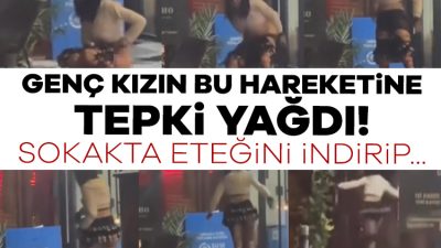 Sosyal medyadan paylaşılan bir görüntü kullanıcıların tepkisine neden oldu. İzmir'de