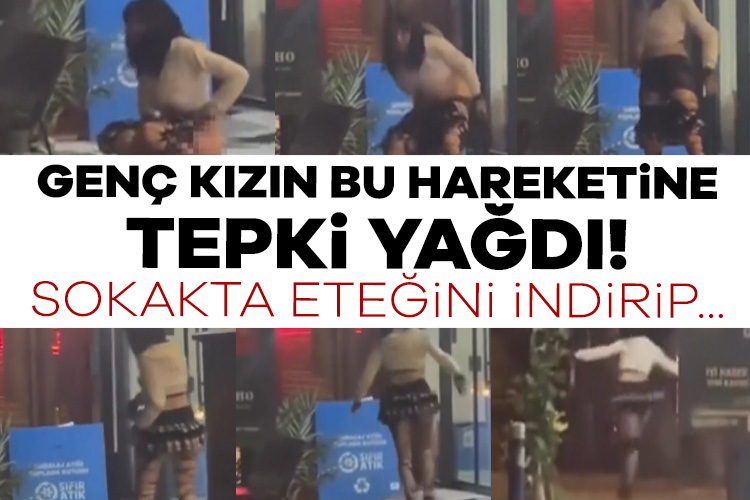 Sosyal medyadan paylaşılan bir görüntü kullanıcıların tepkisine neden oldu. İzmir'de