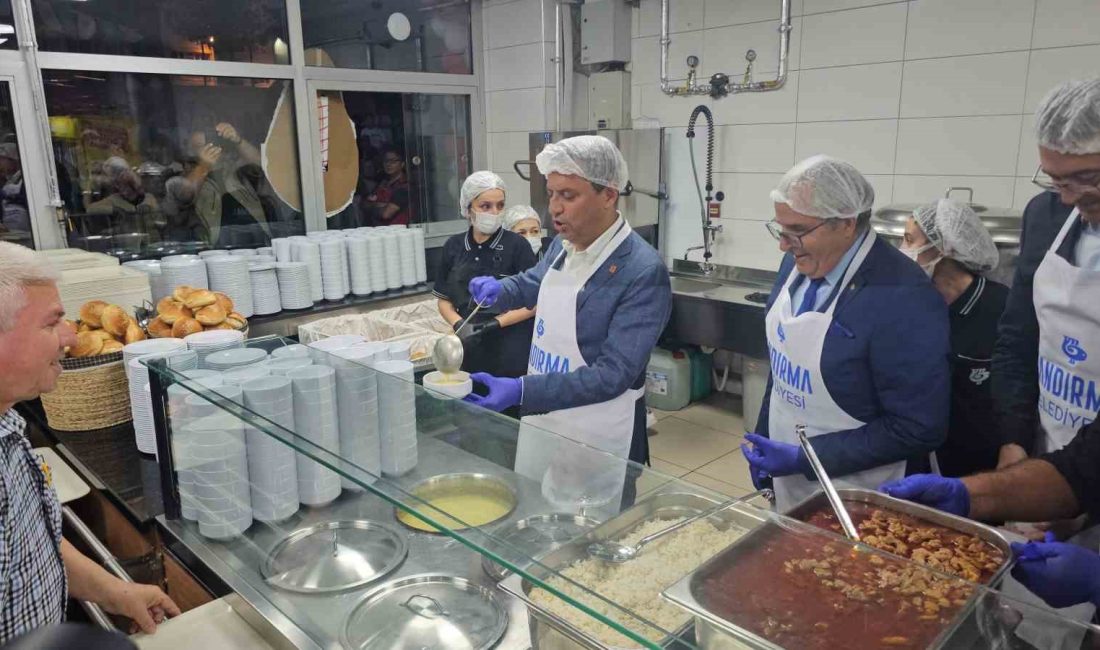 Balıkesir’in Bandırma Belediyesi’nin hayata geçirdiği halk lokantasının ilk şubesi, Cumhuriyet