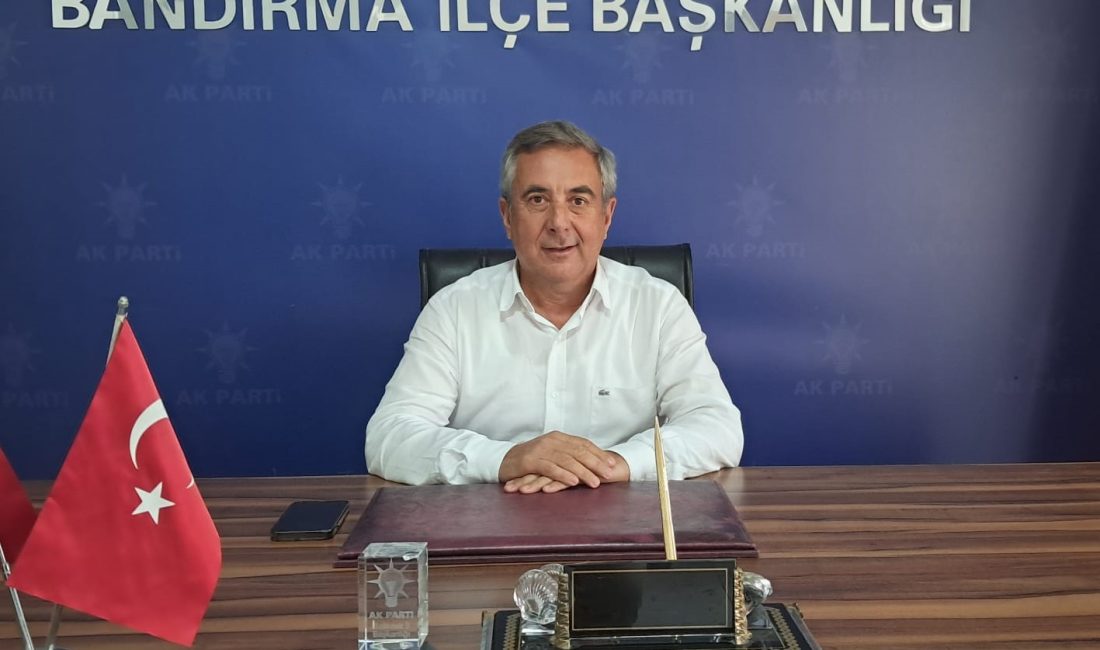 Ak Parti ilçe Başkanlığına atanan Göksel Karlahan; "Bandirmacom & Sorgusuz