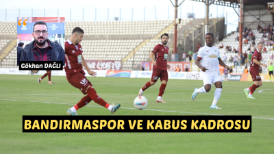 Neredeyse her maç Bandırmaspor yöneticilerinin “isyan ettiği” ve “ver yansın”