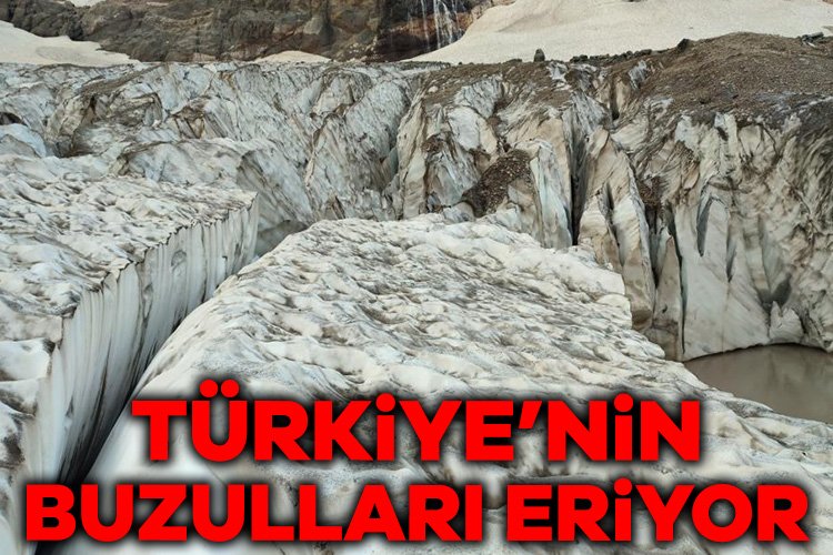 Türkiye’nin 20 bin yıllık buzulları eriyor Hakkari il merkezi ile Yüksekova ilçesi arasındaki vadide yer alan