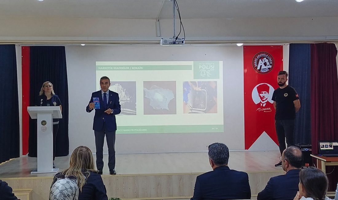 Erdek'te uyuşturucu ve bağımlılıkla mücadele kapsamında hayata geçirilen “En İyi
